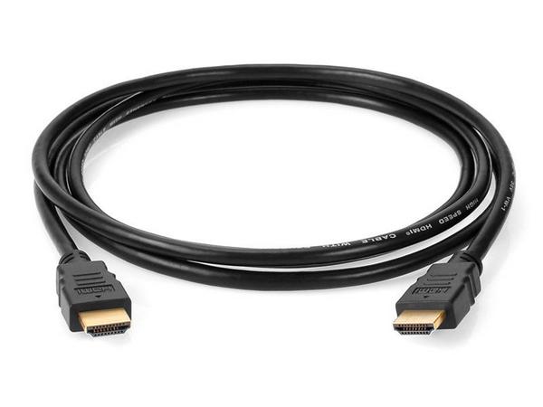 Reekin HDMI 1.4 Cable, Gold Plated, 0.5m, Black